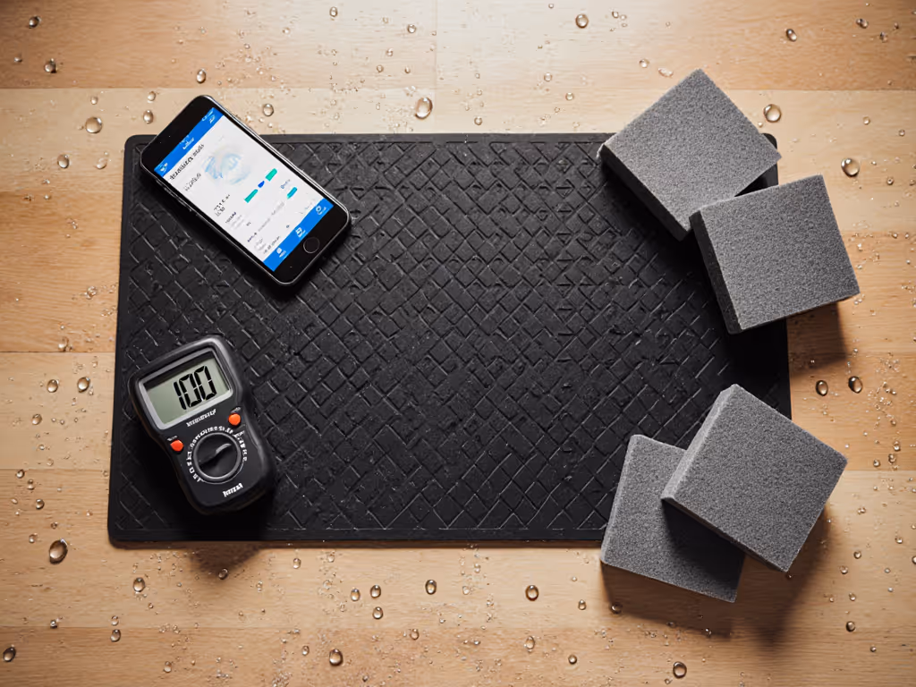 water_rower_noise_testing_isolation_mat_setup