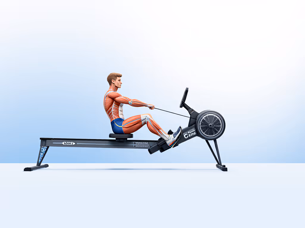 rower_setup_for_knee_and_hip_injury_recovery_ergonomics